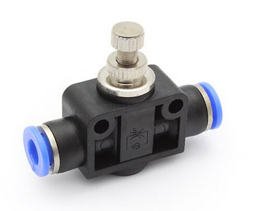 Drossel-Rückschlagventil Block Ø4mm
