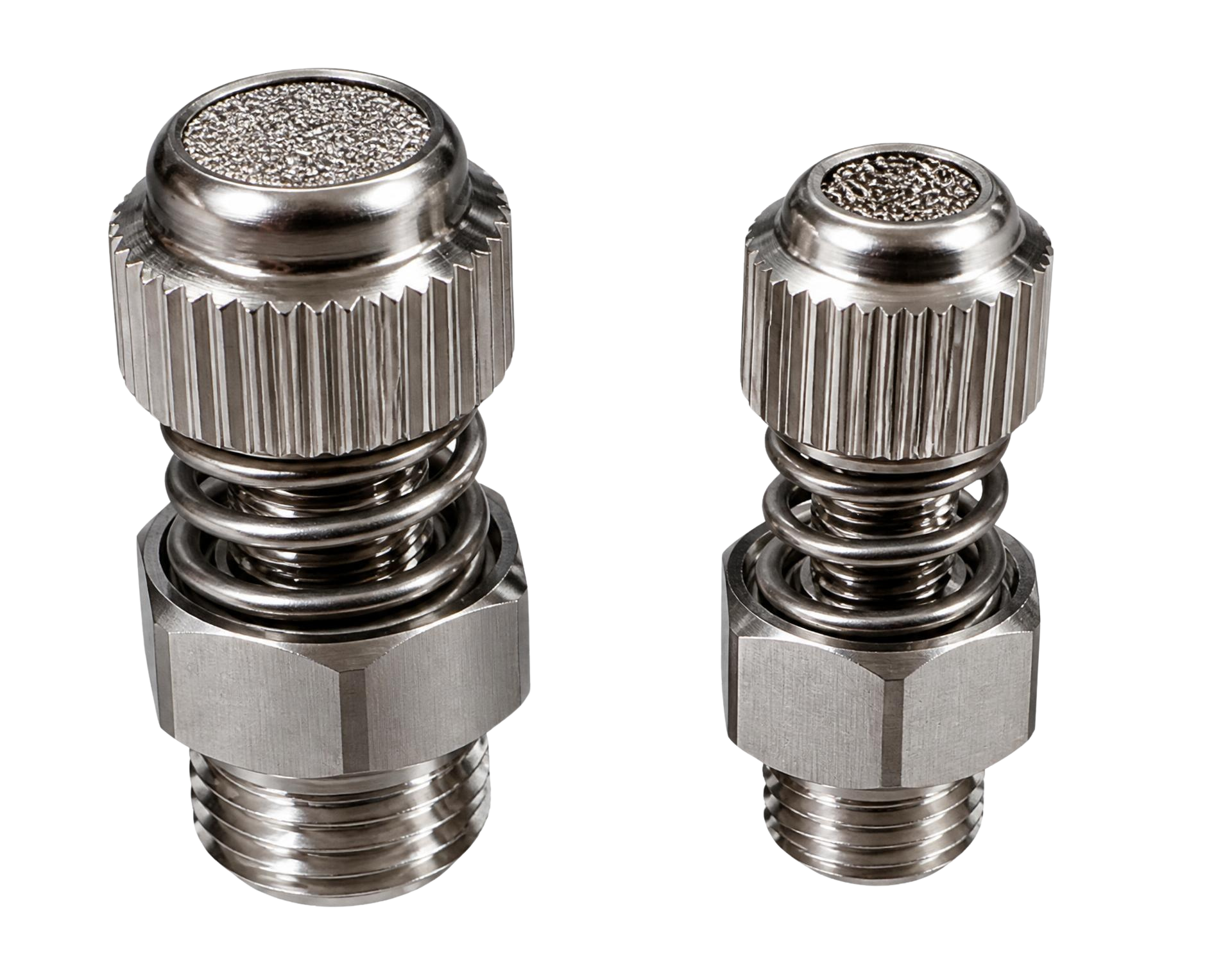 Abluftdrossel, komplett Edelstahl AISI 316, G1/8"